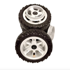 Hoyt St 7" Pneumatic Tires and Rims