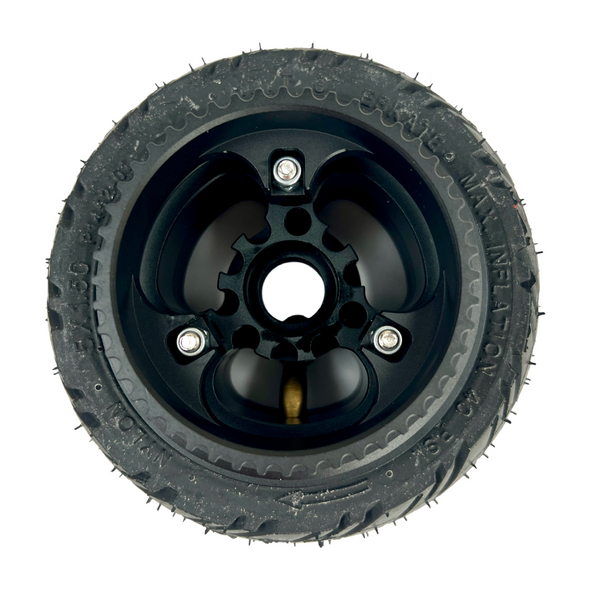 Hoyt St 5" Kegel Compatible Pneumatic Tires and Rims - Sets