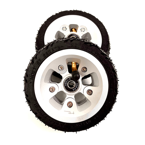 Hoyt St 5" Pneumatic Tires and Rims